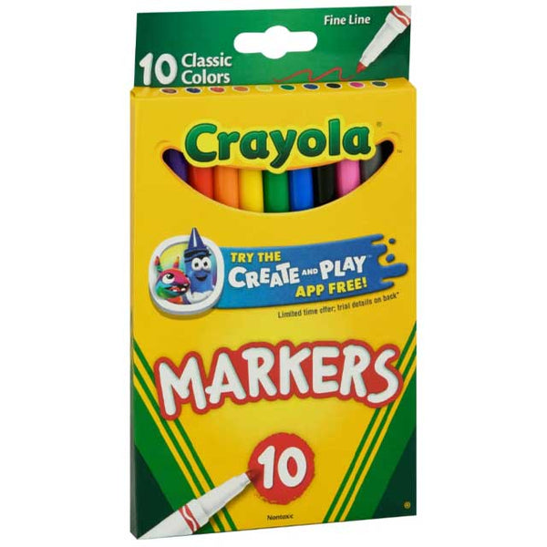 Crayola fine point markers